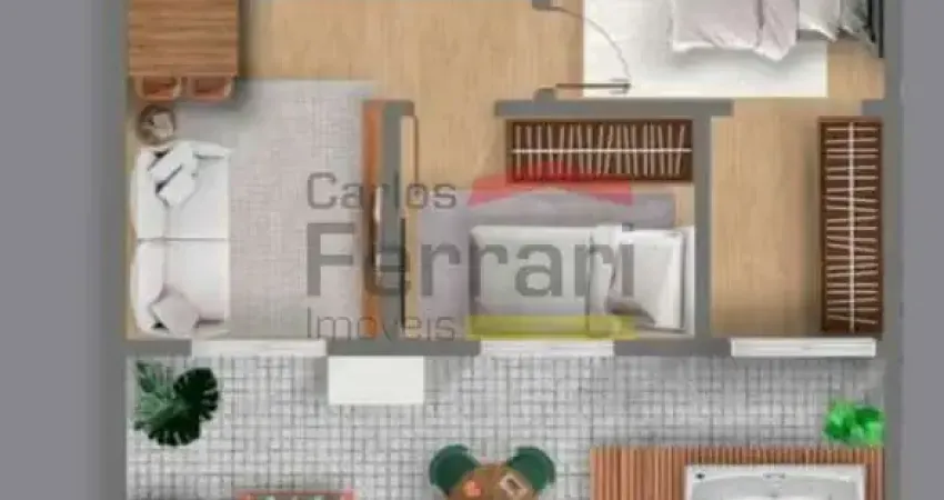 Apartamento Garden 53m² Perdizes 2 dormitórios sem vaga Salão de Festa Coworking FirePlace Playgroud