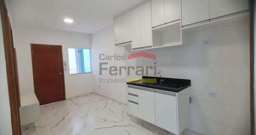 Apartamento novo no Tucuruví, 2 dormitórios, sem vaga de gargem