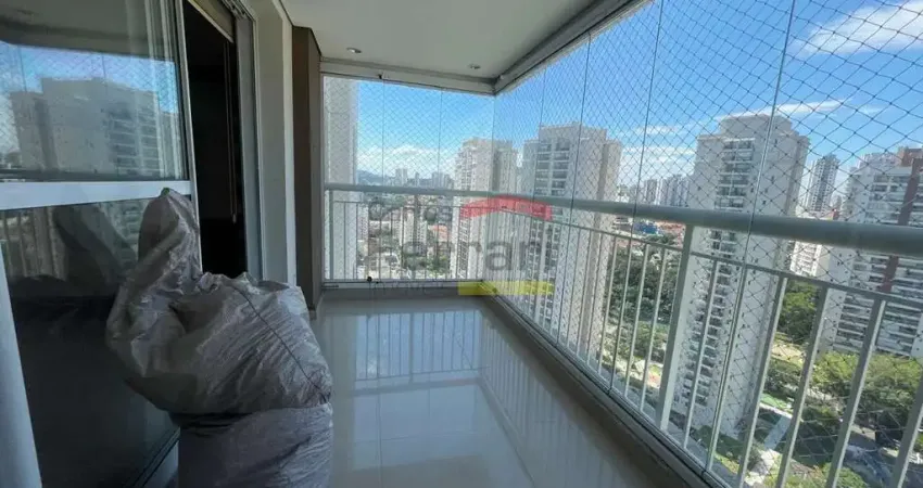 Apto; com 3 dormitórios 1 suite  1 escritorio, 2 vagas, lazer completo, semi mobiliado,