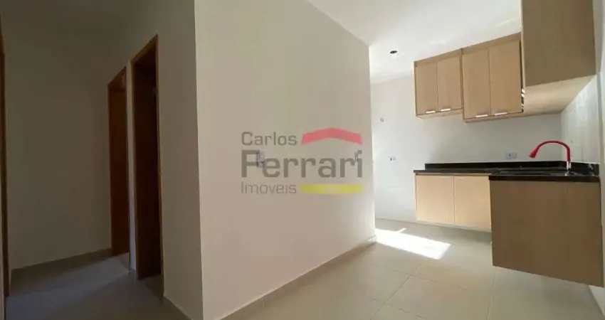 Apartamento de 44 m²,  2 Dormitórios, Acabamentos de Qualidade