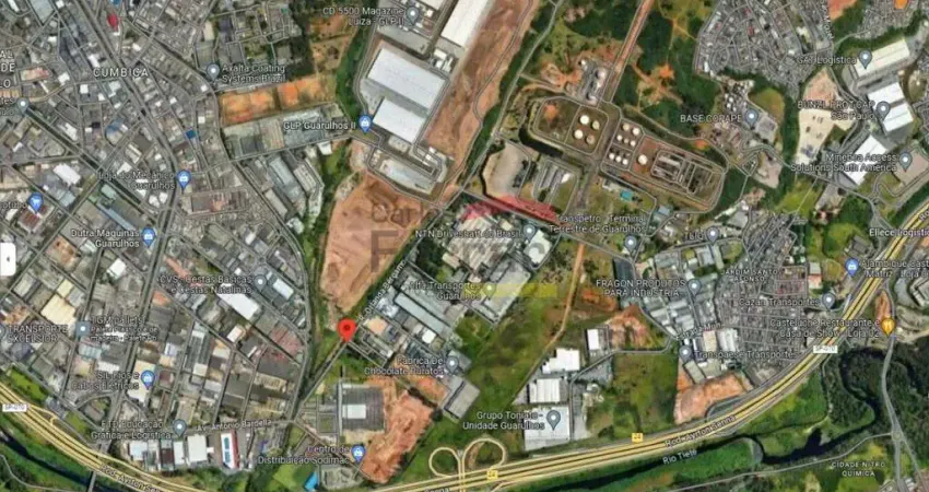 Barracão / Galpão / Depósito para alugar na Rua Orlanda Bérgamo, 100, Cidade Industrial Satélite de São Paulo, Guarulhos