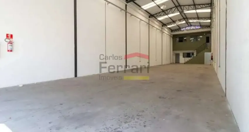 Galpão para locação com 200m² de vão livre e escritórios na casa verde, px. a marginal tietê