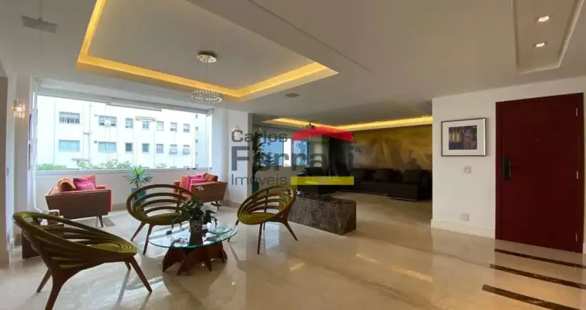 Apartamento a venda - higienópolis - 3 dormitórios, 2 suítes, 3 vagas. 256m2