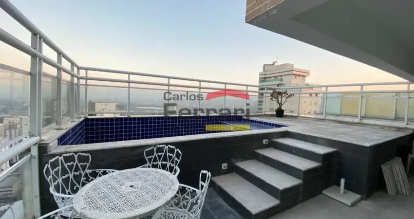 Cobertura duplex com vista para serra 260 m² /4 suítes / 4 vagas