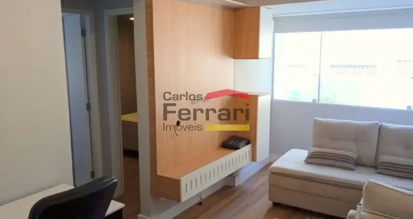 Apartamento para locação, 37 m², mobiliado, 500 metros estação santana, 1 vaga