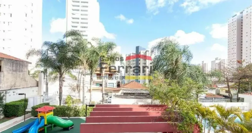 Apartamento  na parada inglesa com  2 dormitórios, sendo 1 suíte,  1 vaga -  com sacada - lazer