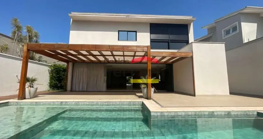 Casa de alto padrão em alphaville zero ? 4 suítes, área gourmet e piscina com hidro
