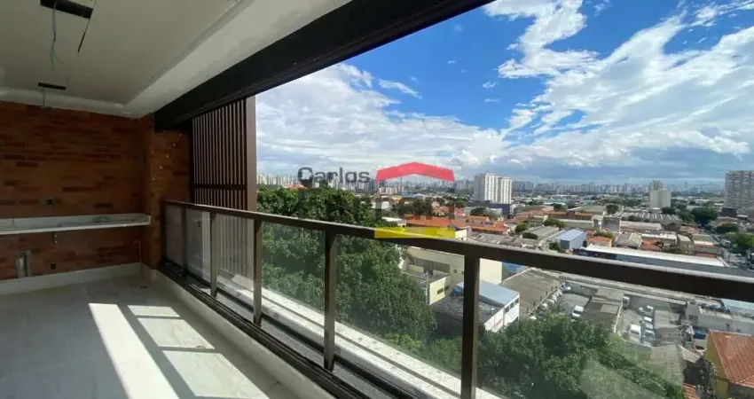 Apartamento novo , 104 m²  sala para 2 ambientes,  sacada gourmet