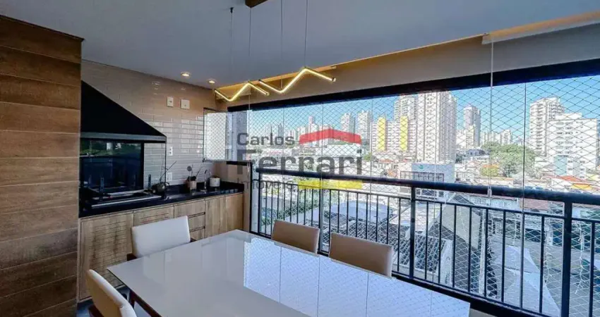 Apartamento com 85 m², 2 suítes, 3 banheiros e 2 vagas - tatuape