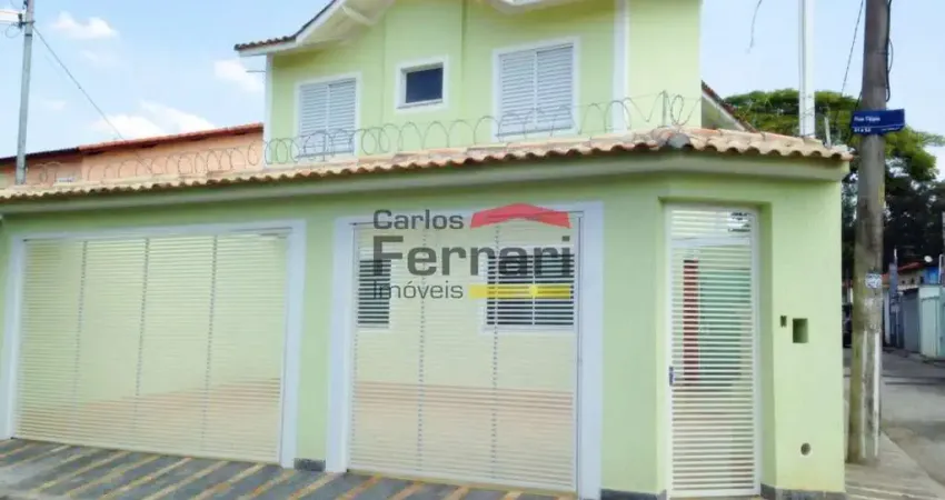 Sobrado no jaçanã, com 3 quartos, 3 vagas, próximo ao bergamini