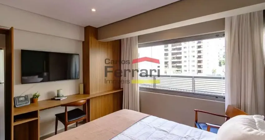 Itaim, apartamento para venda, 27metros, mobiliado, lazer, piscina, sem vaga