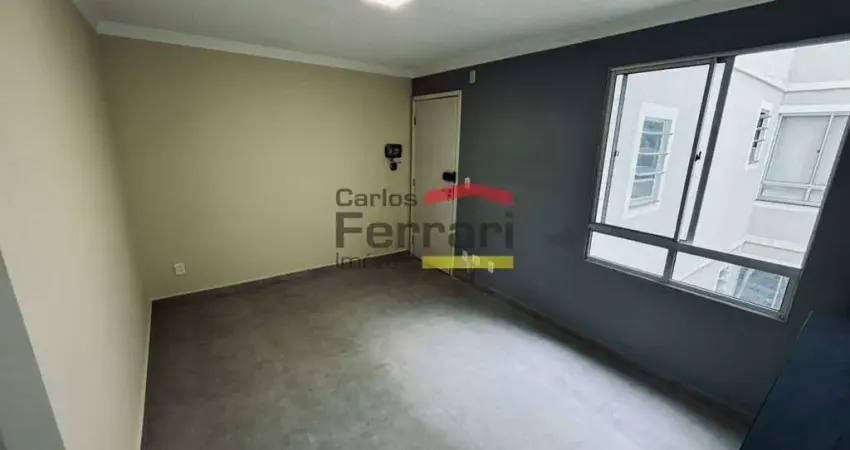 Vende apartamento de 2 dormitórios com garagem e área de lazer