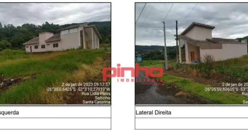 Casa com 3 dormitórios à venda, 226 m² por R$ 452.003,16 - Centro - Saltinho/SC
