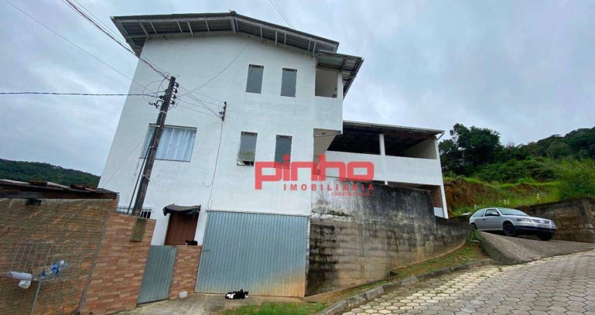 Apartamento com 2 dormitórios para alugar, 80 m² por R$ 1.748,72/mês - Colônia Santana - São José/SC