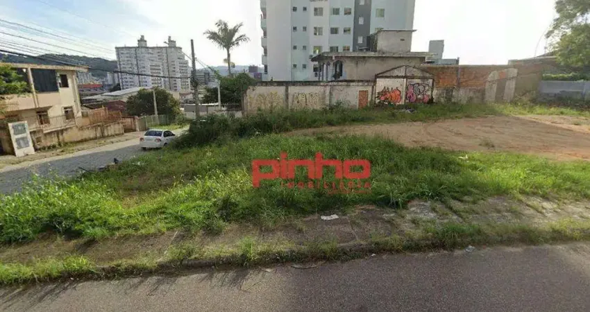 Terreno à venda, 634 m² por r$ 650.060 - barreiros - são josé/sc