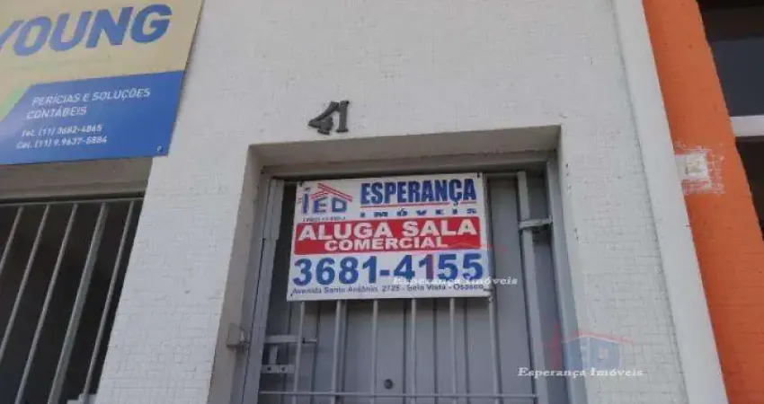 Sala comercial para alugar na Avenida Lucianinho Melli, Vila Osasco, Osasco