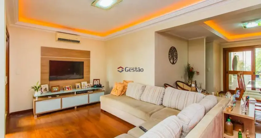 Excelente apartamento com 3 quartos mobiliado no centro de canoas - 160m²