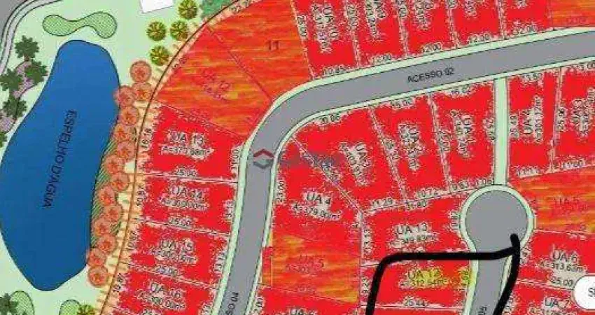 Lote no condomínio the garden residencial - excelente localização