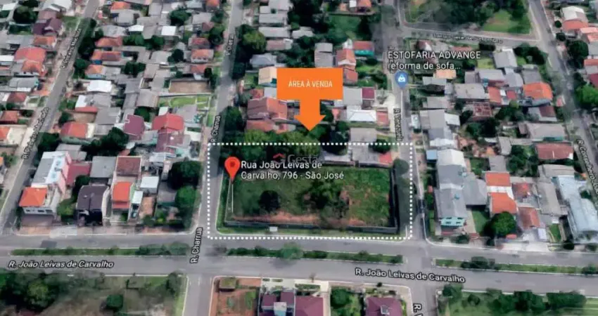 Terreno à venda na Rua João Leivas de Carvalho, 796, São José, Canoas