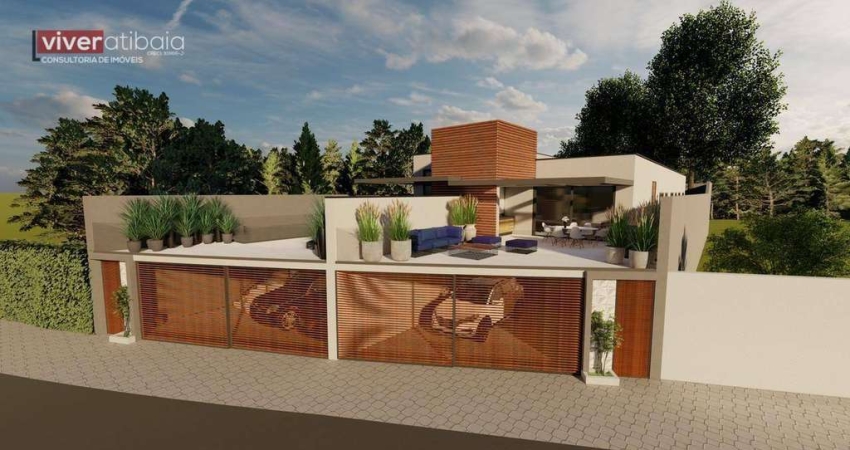 Casa com 2 dormitórios à venda, 164 m² por R$ 1.230.000 - Jardim Paulista - Atibaia/SP