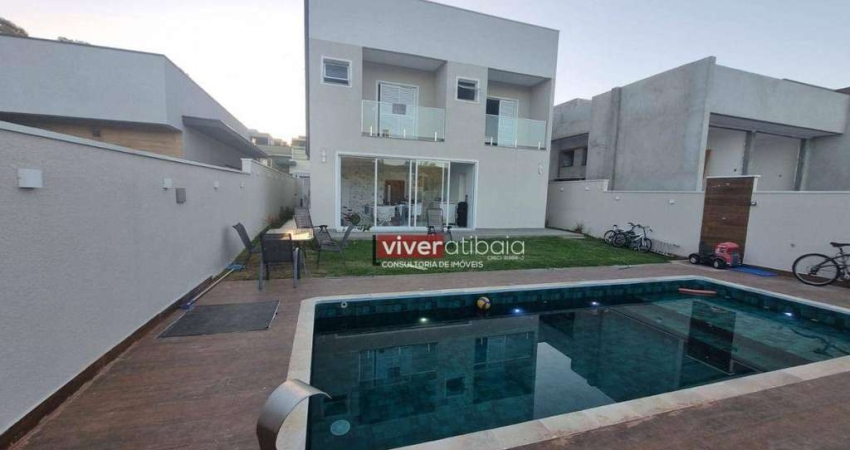Casa Locação e venda condomínio 4 suítes piscina Tomadas para carros elétricos em Atibaia