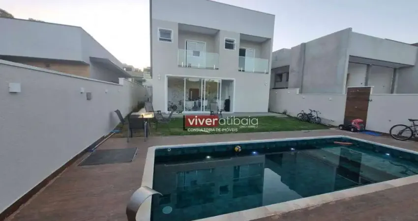 Casa Locação e venda condomínio 4 suítes piscina Tomadas para carros elétricos em Atibaia