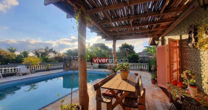 Chácara com 4 dormitórios à venda, 1997 m² por R$ 930.000,00 - Chácaras Fernão Dias - Atibaia/SP