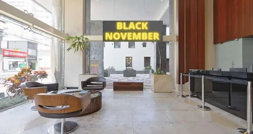 Sala comercial para locação no workspace emiliano, centro, curitiba -pr