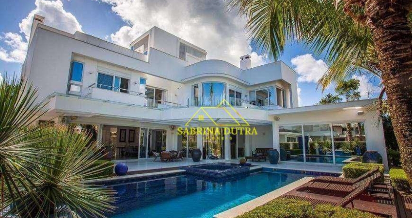 Casa com 5 dormitórios à venda, 1100 m² por R$ 22.000.000,00 - Jurerê Internacional - Florianópolis/SC