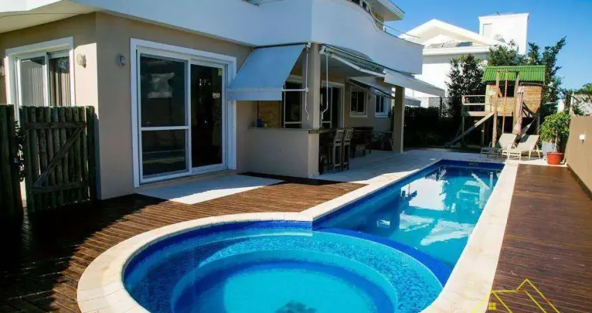 Casa com 4 dormitórios à venda, 436 m² por R$ 5.800.000,00 - Jurerê Internacional - Florianópolis/SC