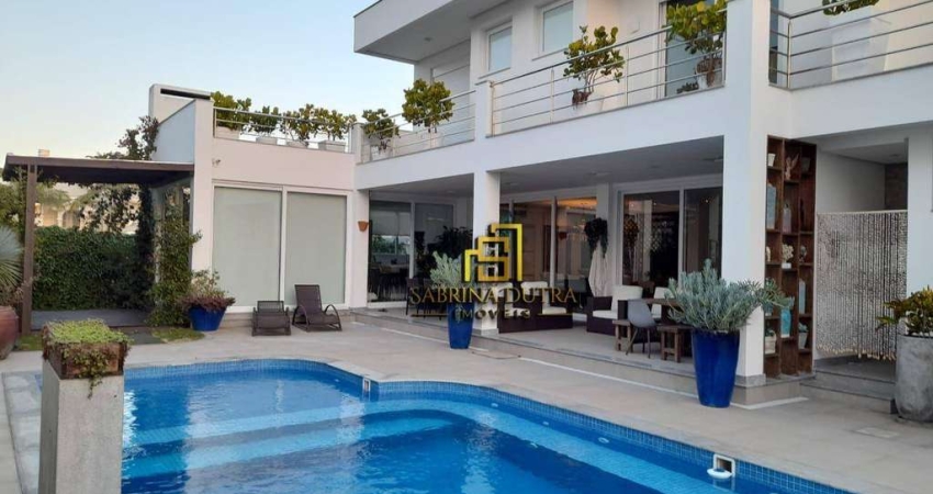 Casa com 4 dormitórios à venda, 550 m² por R$ 9.995.000,00 - Jurerê Internacional - Florianópolis/SC