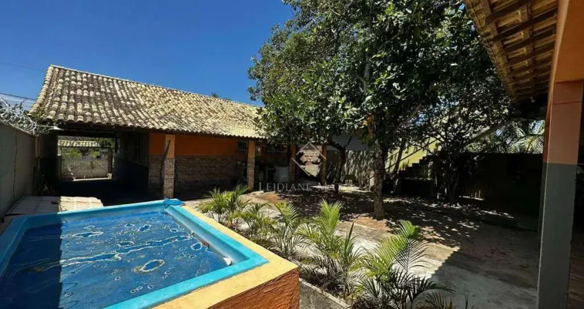 Casa com 4 dormitórios à venda, 208 m² por R$ 390.000 - Recanto do Sol - São Pedro da Aldeia/RJ