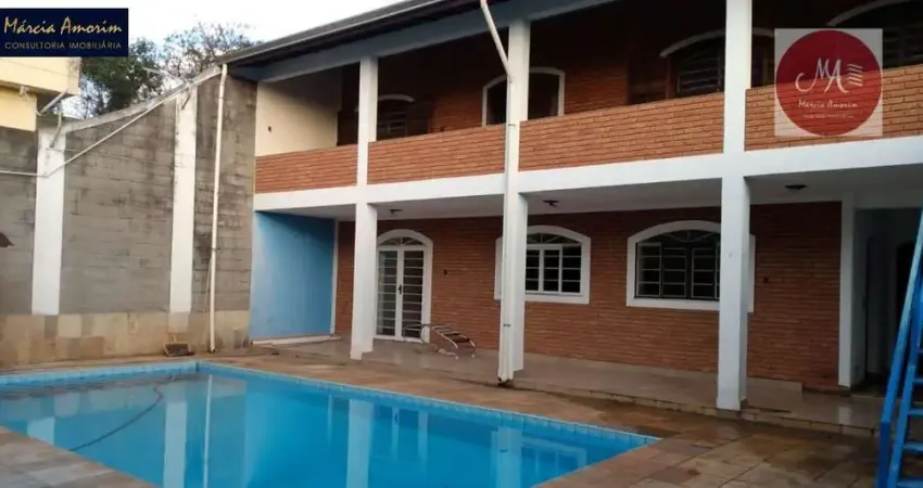 Casa com salão comercial em Várzea Pta., Jardim Itália