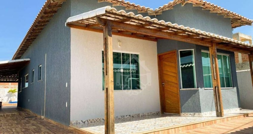 Casa com 3 dormitórios à venda, 90 m² por R$ 480.000,00 - Fleixeira - São Pedro da Aldeia/RJ
