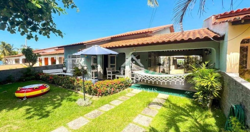Casa com 6 suítes à venda ou p/LOCAÇÃO no Cond. Moinhos da Aldeia - Balneário,250 m² por R$ 1.400.000 ou R$7,650,00 - São Pedro da Aldeia/RJ