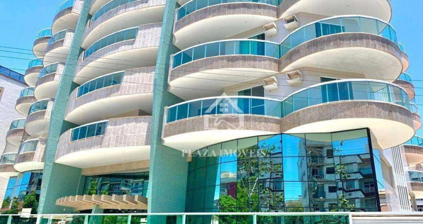 Cobertura com 4 dormitórios para alugar, 192 m² por R$ 6.500,00/mês - Braga - Cabo Frio/RJ