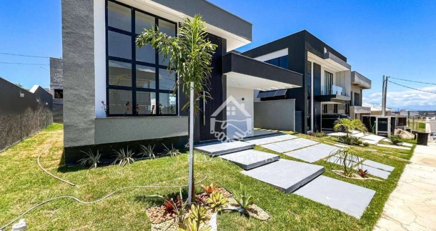 Casa com 3 dormitórios à venda, 130 m² por R$ 849.000 - Cond. Viverde 1 - Nova São Pedro - São Pedro da Aldeia/RJ