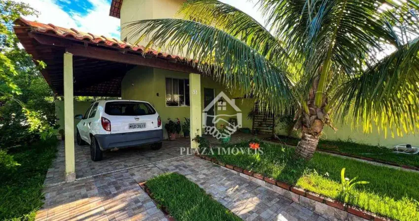 Casa com 2 dormitórios à venda, 116 m² por R$ 300.000 - Cond. Solar da Lagoa - Recanto do Sol - São Pedro da Aldeia/RJ