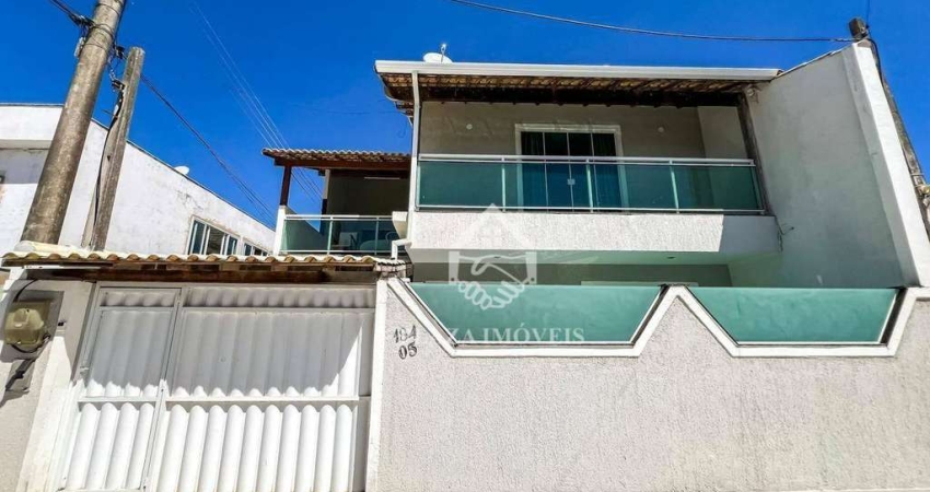Casa com 3 dormitórios à venda, 160 m² por R$ 550.000 - Cond. Cisne Branco - Fluminense - São Pedro da Aldeia/RJ