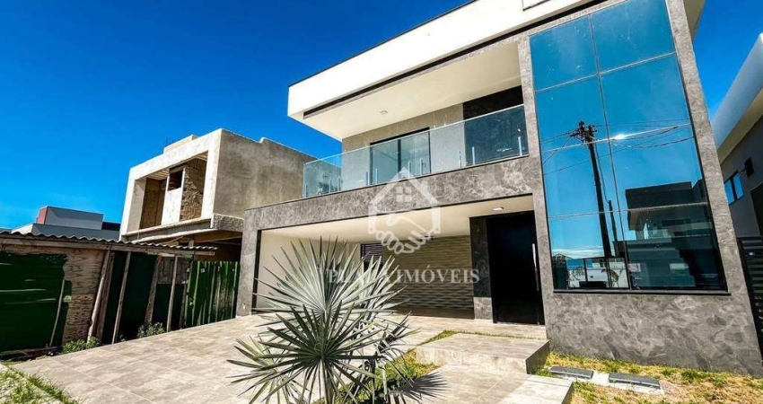 Casa com 4 dormitórios à venda, 282 m² por R$ 1.890.000 - Cond. Alphaville - Ogiva - Cabo Frio/RJ