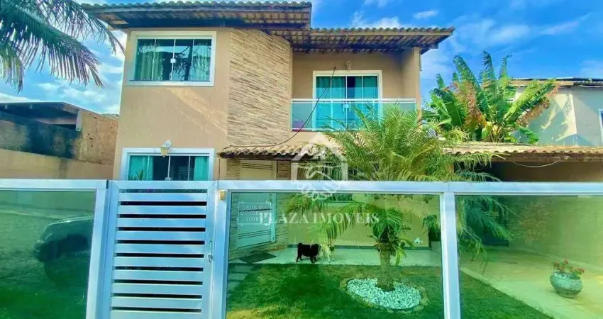 Casa com 4 dormitórios à venda, 208 m² por R$ 650.000 - Cond. Solar dos Cantarinos 1 - Recanto do Sol - São Pedro da Aldeia/RJ
