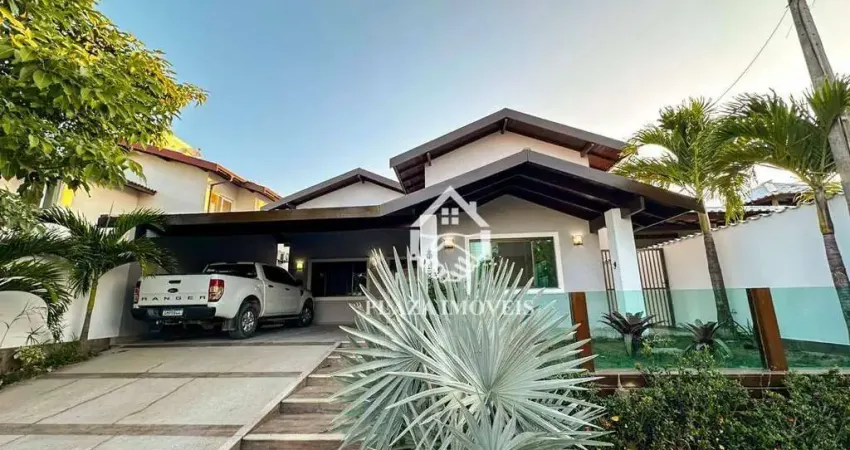 Casa com 4 dormitórios para alugar, 230 m² por R$ 6.500/mês - Cond. Blue Garden - Nova São Pedro - São Pedro da Aldeia/RJ