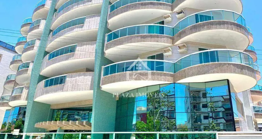 Cobertura com 4 dormitórios, 192 m² - venda por r$ 1.500.000,00 ou aluguel por r$ 6.500,00/mês - braga - cabo frio/rj