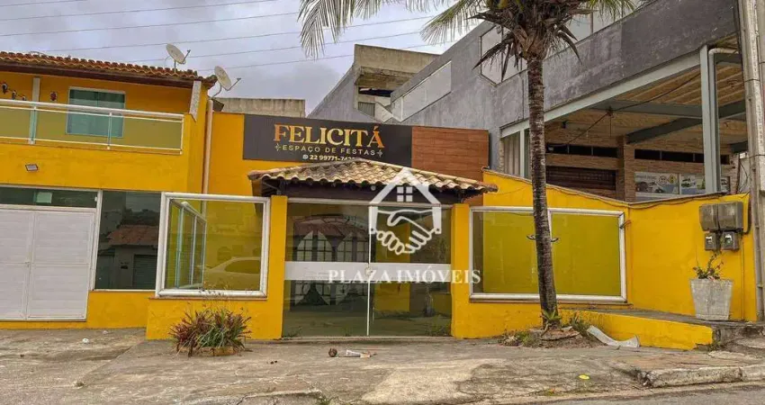 Galpão para alugar, 120 m² por r$ 3.000,00/mês - vinhateiro - são pedro da aldeia/rj