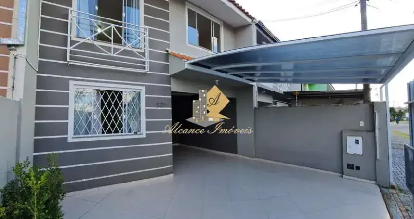 Casa para venda em são josé dos pinhais, cidade jardim, 3 dormitórios, 2 banheiros, 3 vagas