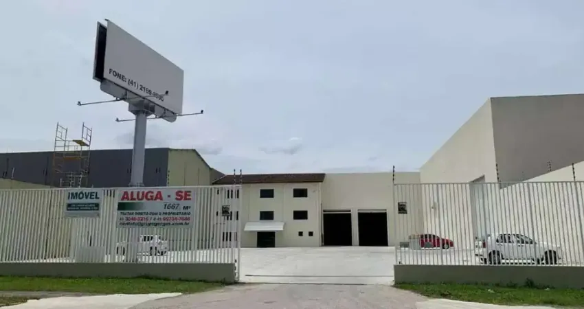 Barracão / Galpão / Depósito para alugar na Rua Doutor Simão Kossobudski, 1014, Boqueirão, Curitiba