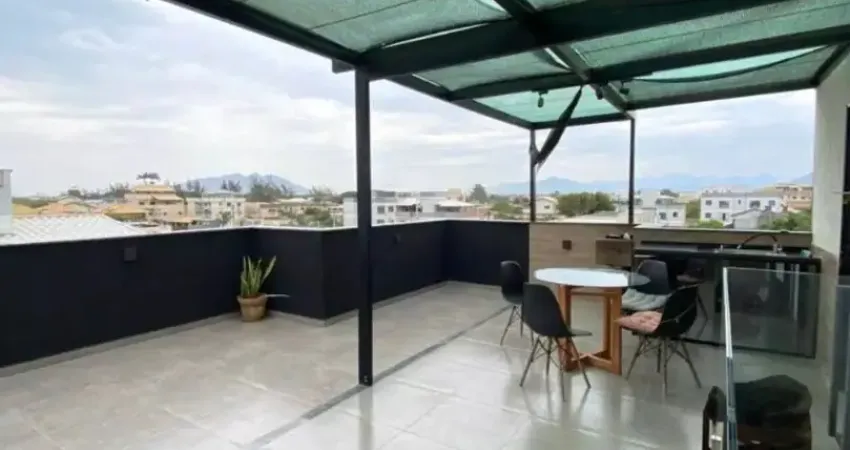 Vendo cobertura com 2 dormitórios na enseada em rio das ostras