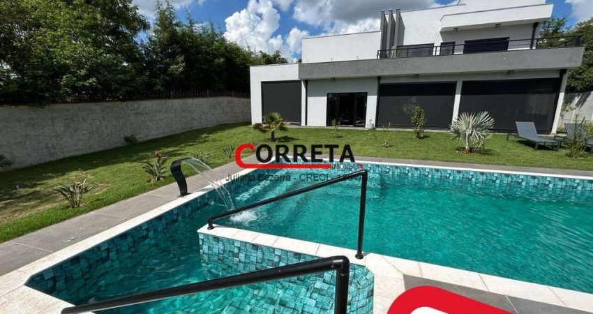 CASA DE LUXO EM CONDOMÍNIO FECHADO NO INTERIOR | DESIGN CLEAN E SOFISTICADO