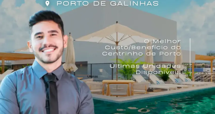 Apartamento em Porto de Galinhas | Próximo à Rua das Sombrinhas | Alta Rentabilidade