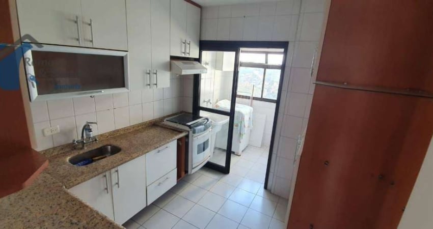 Apartamento com 3 dormitórios para alugar, 68 m² por R$ 2.824,66/mês - Vila Augusta - Guarulhos/SP